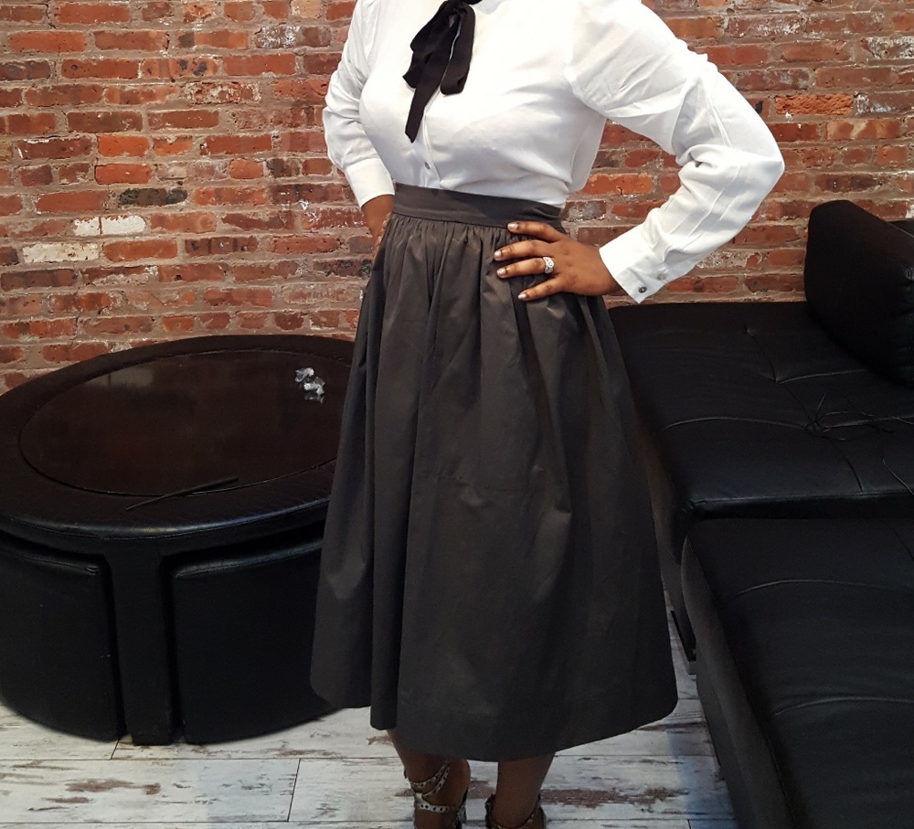 White Long Sleeve Blouse